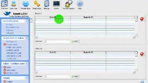 Twitter Marketing Tool Twitter Adder tutorial videos (Part 1 of 3)