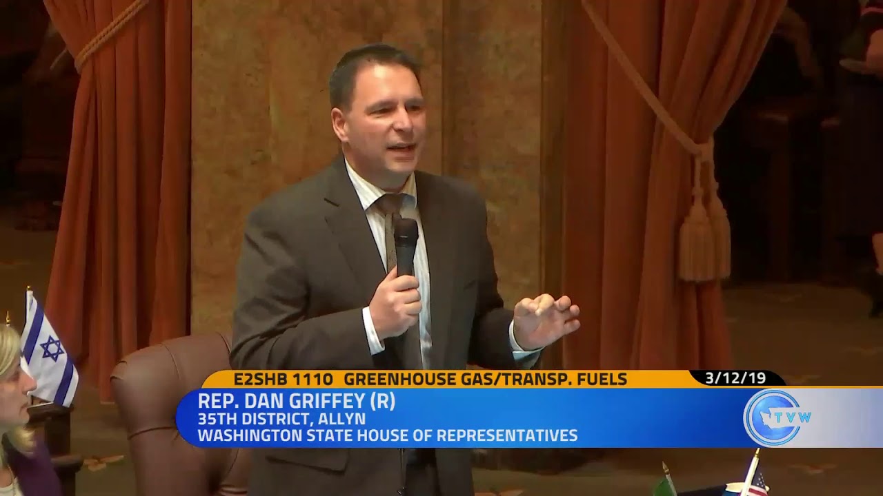 carbonated water Rep. Dan Griffey sounds off on harmful low carbon fuel standard bill | March 12, 2019