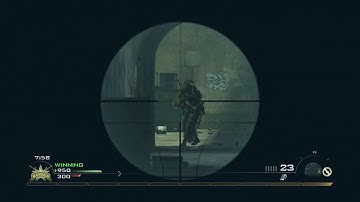 MW2 FFA Nuke in 2:29 (No Killstreaks/Sniper Only)