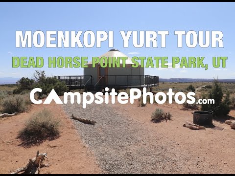 Moenkopi Yurts Dead Horse Point State Park Ut Youtube