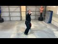 Kenpo karate coordination set 1 walkthrough pace  jamie seabrook