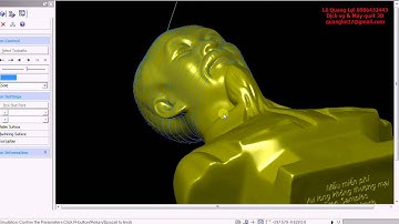 Giải pháp tối ưu đường dao 4 trục tượng Bác Hồ