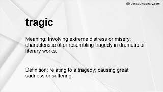 tragic Meaning