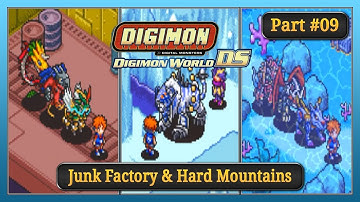 Digimon World DS – Walkthrough Part 9: Junk Factory & Hard Mountains/Under Sea Drive