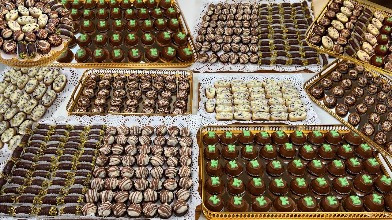 حلويات العيد 2025 الاكتر طلبا💪 بدون فرن بحشوات جديدة خطيرة فالمذاق ورشة مجانية مع تمن البيع