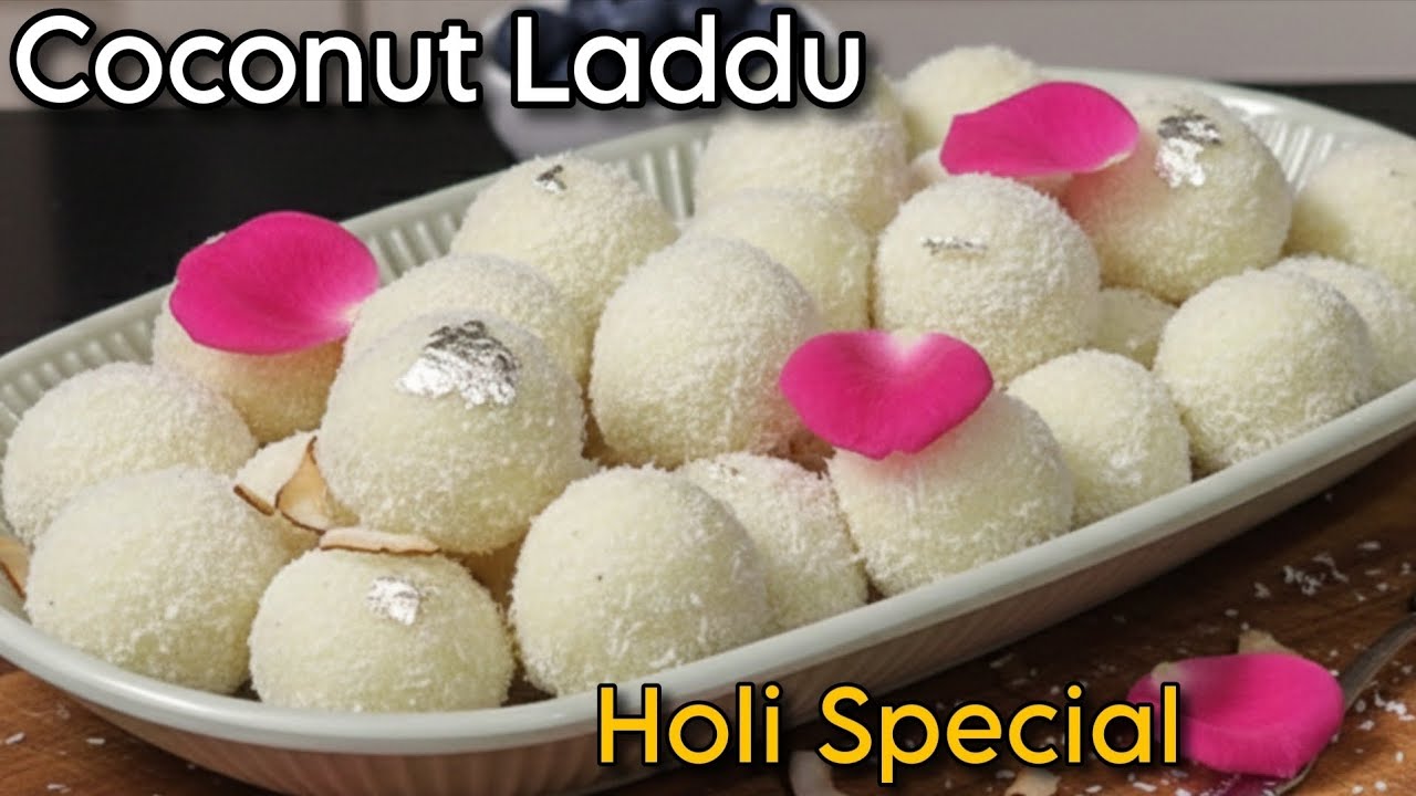 10 मिनट में बनाएं हलवाई जैसे नारियल लड्डू | Nariyal Laddoo Recipe | Instant Coconut Laddu 