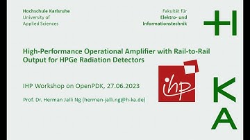 CMOS Rail-to-Rail Operational Amplifier for HPGe Radiation Detector