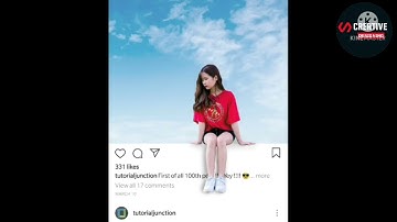 How to create 3D Instagram photo frame effect | photoshop tutorials