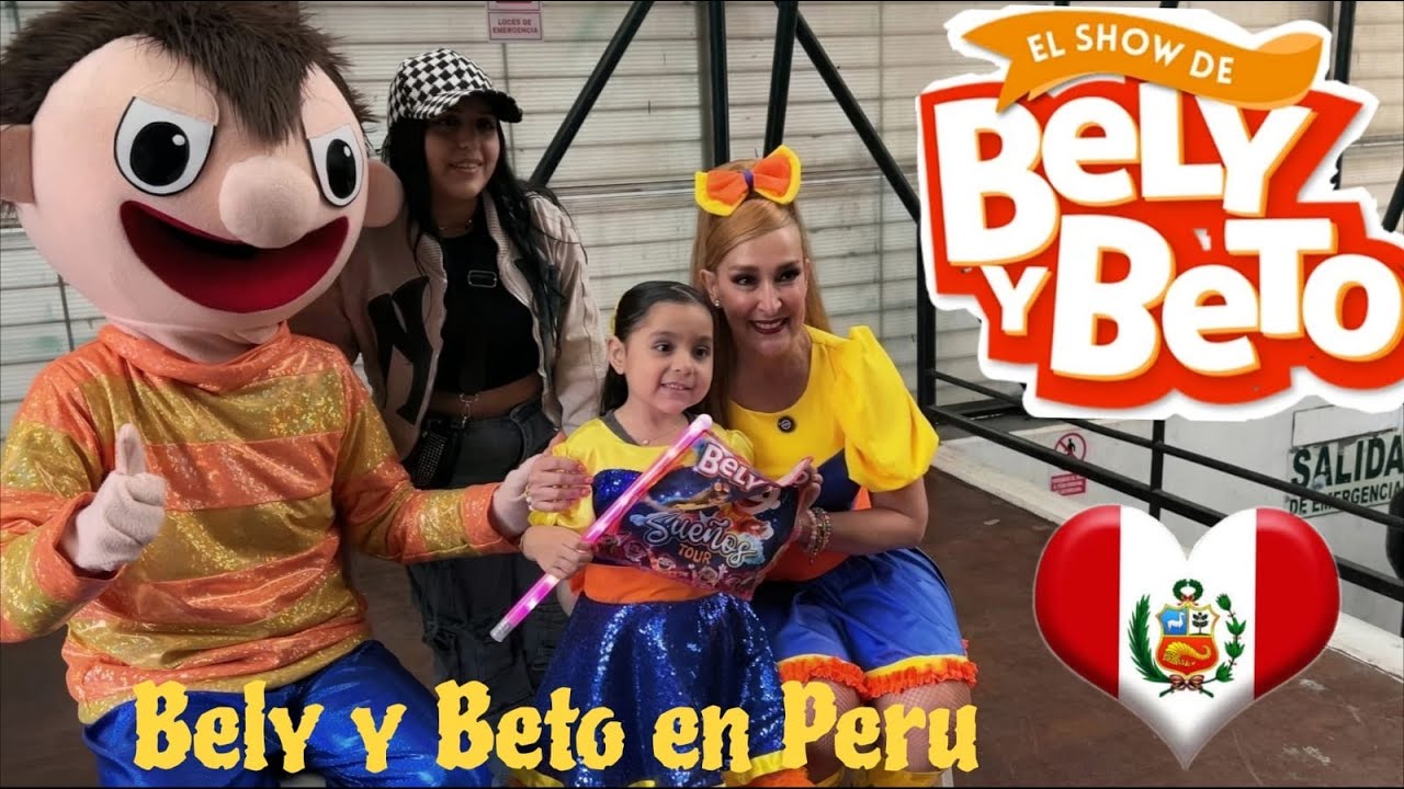 Así fue el SHOW de BELY Y BETO en PERÚ 🇵🇪/Los conocí en persona 🥹@BelyyBetoOficial #sueñostour