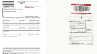 Registered Mail Non-UCC