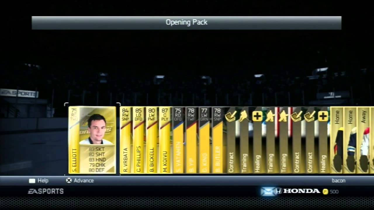 NHL 14 Team of the YEAR Pack Openings - 300k in 1 min