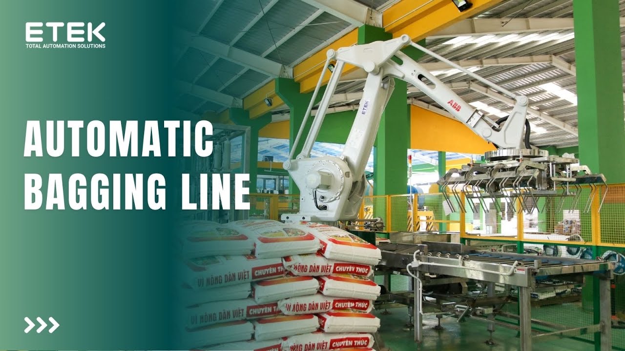 Dây chuyền đóng bao tự động | Automatic Bagging Line | ETEK