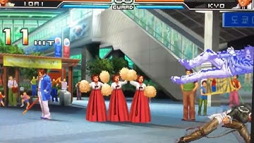 KOF 2002 UM - Iori 88% Combo (3 bars) - Practical High Damage Combo