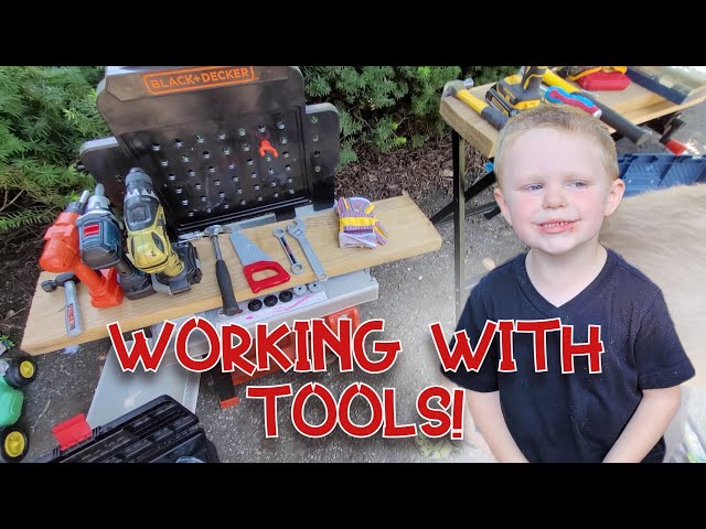 KIDS AND POWER TOOLS  Power Saw, Drill and More 