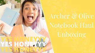 UNBOXING | Archer & Olive Dot Grid Notebook & Notepad Haul
