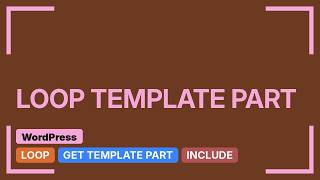 Wordpress: strange parse error when including a loop template within another template