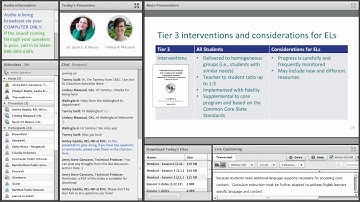 Excerpt 2: Tier 3 Interventions for English Learners (REL Northeast)