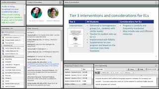 Excerpt 2: Tier 3 Interventions for English Learners (REL Northeast)