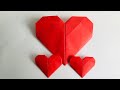 origami heart || easy origami craft || easy craft idea