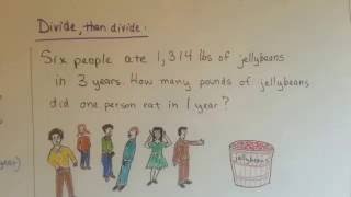 Grade 5 Math #2.4, Dividing by Using Partial Quotients