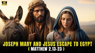 54 Why Mary, Joseph & Jesus Escaped to Egypt | Herod’s Plot & Angel’s Warning | Matthew 2:13-23