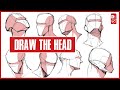 How to draw the head from any angle for comicmanga artists