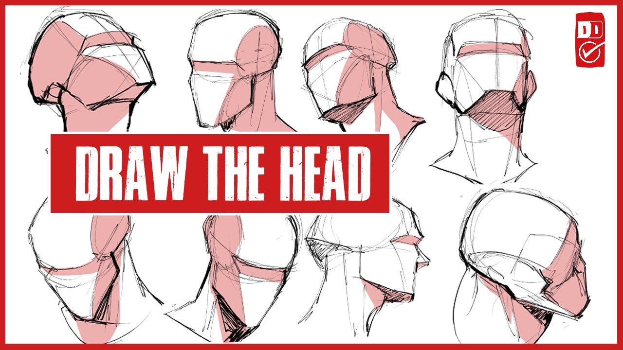 Drawing the head and face from every angle by JJWho - Make better art