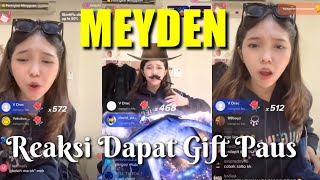 LIVE TIK TOK MEYDEN DAPAT GIFT PAUS AUTO PUTUSIN PACAR