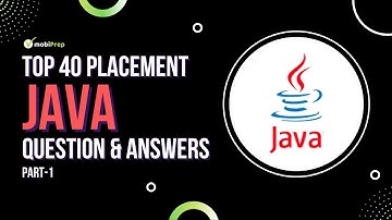 Top 40 Java MCQ