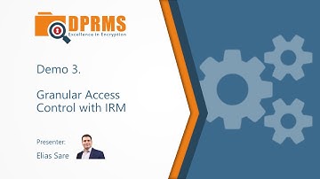 Azure RMS Demo 3: Granular Access Control with IRM