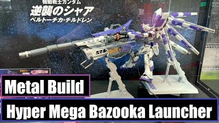 Metal Build - Hyper Mega Bazooka Launcher Option Set メタルビルド - Hi-Νガンダム専用 ハイパーメガバズーカランチャー オプションセット