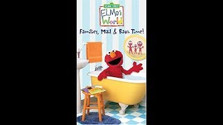 Closing To Elmos World Families Mail And Bath Time 2004 Vhs