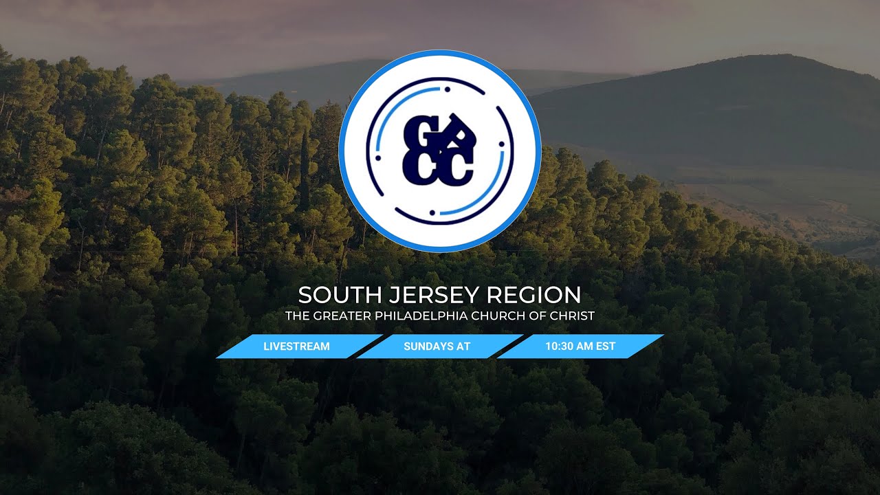 Church Livestream Announcement - GPCC South Jersey