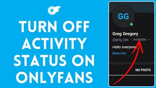 How to Turn Off Activity Status on OnlyFans 2024 | Disable Online Status on Onlyfans