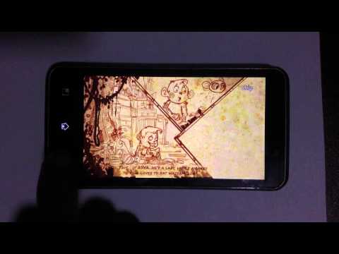 Asva The Monkey - Final Testing on Android phone (LG LU6200)