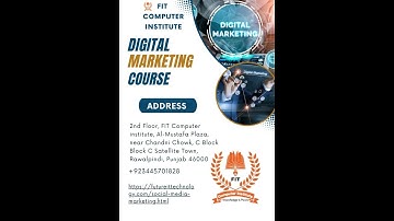Digital Markiting Course In Rawalpindi And Islamabad