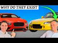 Honda S2000 GT and Bentley Continental GT S - what hidden automotive job got them to exist?