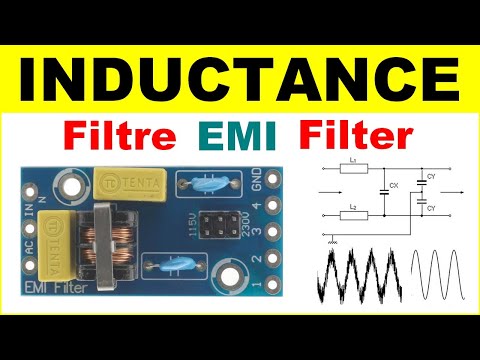 Inductance bobine self réactance et filtre secteur EMI alimentation découpage fonctionnement