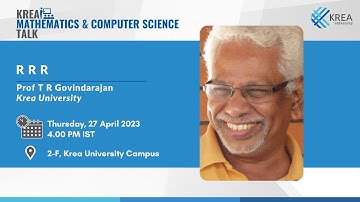 R R R by Prof T R Govindarajan