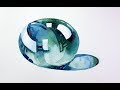 水珠透明珠畫法