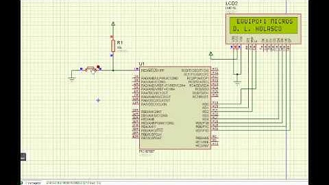 PROTECTO GRUPAL 1, PIC 16F887
