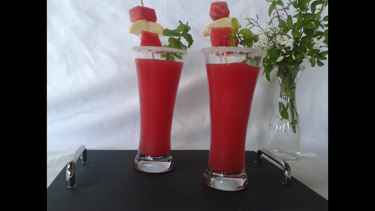 Granita all' anguria,RICETTA fatta in casa semplice e veloce