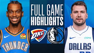 THUNDER at MAVERICKS | FULL GAME HIGHLIGHTS | February 10, 2024