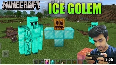 How to Make Diamond Golem In Minecraft Mobile