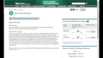 What Works Clearinghouse