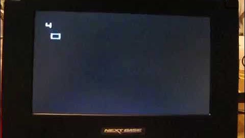 Arduino Uno, TVOut, Random Blocks falling on NextBase SDV47 Display