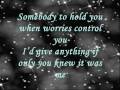 David Archuleta - Somebody Out There (Lyrics)