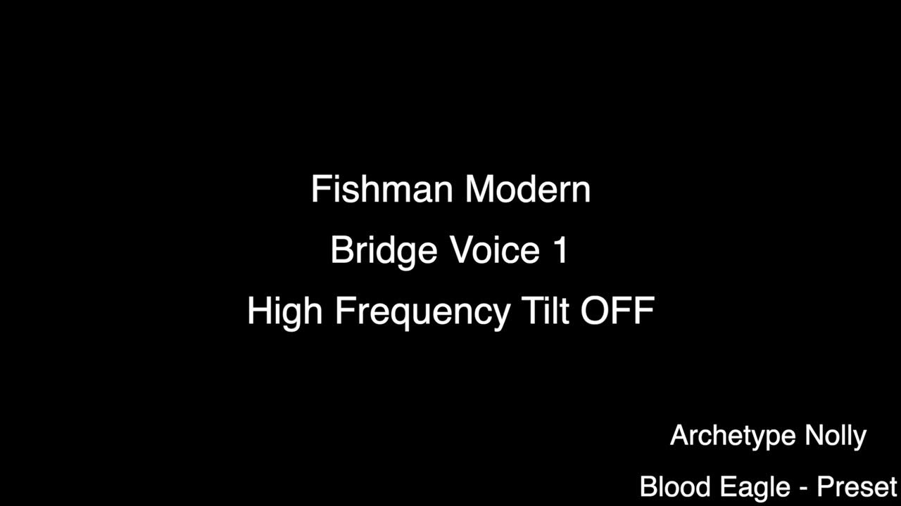 Fishman Fluence Modern High Frequency Tilt Comparison [HIGH GAIN