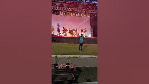 MNIT Jaipur! mechanical department day! #dance
