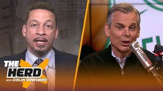 Chris Broussard has no problem if Zion sits, thinks KD leaving Warriors is a possibility | THE HERD